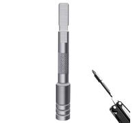 Extensión de broca de 8,26 cm - Compatible con brocas multiherramienta Leatherman y puntas hexagonales estándar, extensión de metal de alta calidad, accesorios multiherramienta para reparación