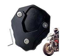 Extensión de caballete lateral para motocicleta, soporte lateral para bicicletas de adultos, asidero, adaptador de soporte lateral, base antideslizante para camping, excursiones, estacionamiento en