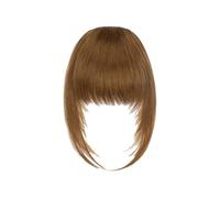 Extensión De Cabello Con Clip Aplicación Rápida Para Mujeres Postizo Invisible Aspecto Natural Con Flequillo Para Varios Tipos Cabello Uso Diario Flequillo Sintético