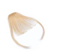 Extensión de cabello humano natural, extensiones de cabello fino invisible, accesorios de clip para mujer, extensiones de cabello (rubio)