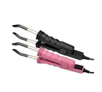 Extensión De Cabello Profesional, Herramientas Unión Queratina Y Hierro, Máquina Conectora Calor Por Fusión, Conector Temperatura Ahorro Tiempo Eficiente(Black and Red)