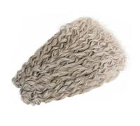 Extensión De Cabello Sintético Ondulado Profundo Con Trenza De Ganchillo Rizado Ombré Rubio Ondulado Profundos T16-56C 22 Inch 6pcs