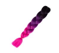 Extensión de cabello trenzado gigante sintético 24 "Resistente al calor a granel Cabello trenzado gigante sintético para mujeres negras rojas-B50-24 pulgadas-CHINA-1Pcs/Lote