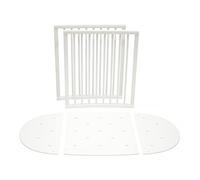 Extensión de cama para la Sleepi V3 de Stokke, Blanca - Convierte la Sleepi Mini en una Cama Sleepi - Extiende la cama hasta 141 cm - Para niños de hasta 5 años - El colchón se vende por separado
