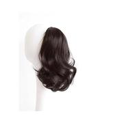 Extensión de cola de caballo Extensión de cola de caballo de 12 pulgadas, extensiones de cabello de cola de caballo con clip de garra corta, postizos de cola de caballo de pelo sintético resistente a