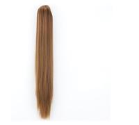 Extensión de Cola de Caballo Long Ponytail Extension, 24" Straight Claw Clip Ponytail Hair Extensions Natural Looking Heat Resistant Synthetic Ponytail Hairpiece for Women Extensiones de pelo (Color