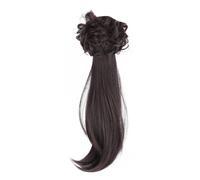 Extensión de cola de caballo sintética para mujer, postizo bajo con pinza para uso diario, estilo rápido