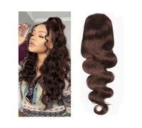 Extension de Coleta # 4 Extensión de cola de caballo marrón oscuro chocolate Cabello Remy brasileño Onda del cuerpo Cordón Piezas de cabello de cola de caballo Clip en extensión de cola de caballo de