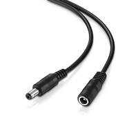 Extensión de Conector de Barril, 5 Mts, Negro