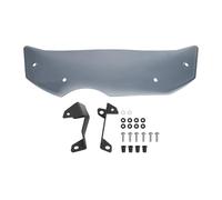 Extensión De Deflector Viento para Parabrisas Motocicleta, Accesorios para R1200GS LC, R1250GS ADVE&NTURE, R1200, R1250 GS ADV(Light Smoke)