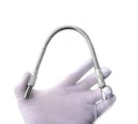 Extensión de eje flexible de metal con mango hexagonal de 1/4 compatible con taladros eléctricos, para atornillar en espacios estrechos o reducidos (150 mm)