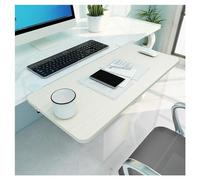 Extensión de escritorio ajustable: estante plegable para mouse y teclado, ángulo de 90°, aumenta la longitud/ancho del escritorio, no requiere taladrar, disponible en negro, blanco y rosa.