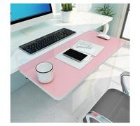 Extensión de escritorio ajustable para mouse y teclado, estante plegable de 90° que aumenta la longitud y el ancho del escritorio, no requiere taladrar, negro, blanco y rosa, solución que ahorra