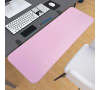 Extensión de Escritorio Rosa de 76 x 24 cm y Bandeja para Teclado Plegable a 90°: Estante versátil Que Ahorra Espacio para la Oficina en casa. Optimiza tu Espacio de Trabajo (68 x 24 cm).