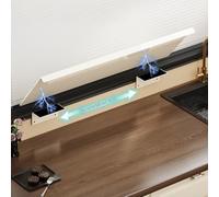 Extensión de estante magnético de acero al carbono para encimera de cocina y balcón, solución de almacenamiento para ahorrar espacio (50 x 10 cm)