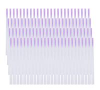 Extensión de fibra de vidrio para potenciadores de uñas Consejos falsos con forma de bricolaje - 100 piezas de adhesión fuerte y fuerte adecuada para uñas acrílicas en gel