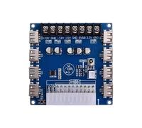 Extensión de fuente de alimentación para computadora, unidad de expansión de 8 puertos, placa de control USB para pruebas extendidas, bloque de comando de alta corriente