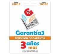 Extensión De Garantía De 3 Años - Hasta 2000€