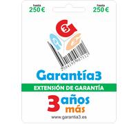Extensión De Garantía De 3 Años - Hasta 250€