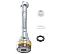 Extensión de grifo de cocina, extensor de 360 grados, flexible para fregadero, cabezal de pulverización, aireador giratorio (M)