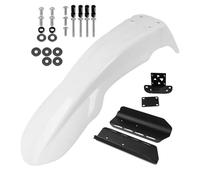 Extensión De Guardabarros Frente Superior Motocicleta Para Ducati Para Desert X 2022 2023 2024 Protector Contra Salpicaduras Barro Rueda(Bianco)