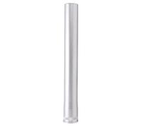 Extensión de la horquilla delantera de bicicleta, tubo de dirección de aleación de aluminio con diámetro superior de 28,6 mm y diámetro inferior de 30 mm, reemplazo de tubo recto