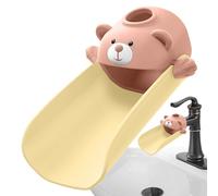 Extensión de lavabo para niños pequeños: extensión de grifo divertida y colorida para niños pequeños | Extiende el alcance del grifo, promueve la independencia en el baño, se adapta a