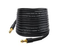 Extensión de manguera de lavado a presión de 15 m para K2 K3 K4 K5 K6 K7 Tubo de limpieza de agua duradero, accesorios de repuesto compatibles con cable de alta presión para un lavado eficiente del