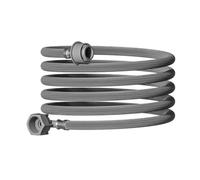 Extensión de manguera for lavadora con curva de 90 grados, resistente a la deformación y con conector de entrada de agua.(1 meter)