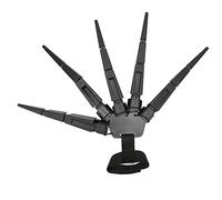 Extensión de Mano de Esqueleto Realista con Dedos Articulados para Halloween, Suministros para Fiestas de Disfraces Aterradores (Mano Derecha)