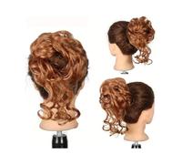 Extensión de Moño Moños de pelo sintético, extensiones cola caballo, moño rizado, esponjoso y desordenado con banda elástica Mujeres(30)