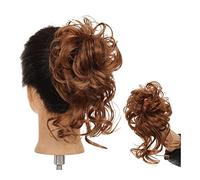 Extensión De Moño Para Moño, Postizos Largos Y Rizados Con Banda Elástica Para Cabello Rizado, Moño De Pelo Sintético, Moño Para Mujer, Extensión De Moño (15)