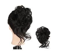 Extensión De Moño Para Moño, Postizos Largos Y Rizados Con Banda Elástica Para Cabello Rizado, Moño De Pelo Sintético, Moño Para Mujer, Extensión De Moño (3)