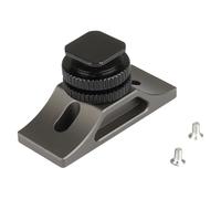 Extensión de montaje de cámara de 20 a 44 mm de espacio para HDTV a convertidor 3G con adaptador de zapato integrado, rosca de tornillo de 1/4, accesorios de estudio fotográfico