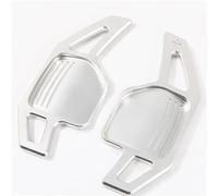 Extensión De Paleta De Volante Compatible Con A3 S3 8P 2004-2010 2011 2012 RS3 8P 2011 2012 A4 S4 B7 8E 8H 2004 2005 2006 2007 2008 2009 Palancas Cambio Extensión Volante(Silver)