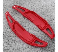 Extensión De Paleta De Volante Compatible Con Benz Para AMG CLS63 2014 2015-2019 GLA45 GLS SL63 2016 2017 2018 2019 Pegatina De Palanca De Cambios Extensible Para Volante De Coche(Red B)