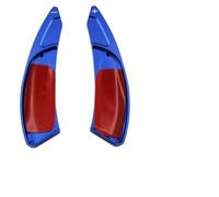 Extensión De Paleta De Volante Compatible Con Citroen Para Déesse DS DS3 DS4 DS4S DS5 5LS DS6 DS7 DS9 E-TENSE Crossback Volante Shift Paddles Extension Shifters Pegatinas(Blue A)