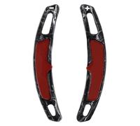 Extensión De Paleta De Volante Compatible Con Porsche Para Spyder 918 2015-2020 911 Para Carrera 991 2016-2019 Para Boxster Para Cayman 718 Extensión Cambio Paleta Del Volante(Black 2)