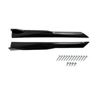 Extensión De Panel Basculante Protector De Borde Labio para Parachoques Trasero Coche, Cubierta Faldas Laterales para Coches, Alerón Divisor, Alas Basculantes 105cm