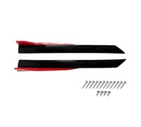Extensión De Panel Basculante Protector De Borde Labio para Parachoques Trasero Coche, Cubierta Faldas Laterales para Coches, Alerón Divisor, Alas Basculantes 105cm