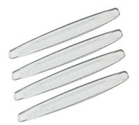 Extensión De Panel Basculante Tira Protectora Parachoques Pegatina Protección Carrocería, Protectores Borde Puerta, Moldura Embellecedora, Protector Arañazos 4 Piezas