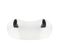 Extensión de Parabrisas de Motocicleta Ajustable Clip Universal en el alerto de alerter Deflector Compatible con la mayoría de Las Bicicletas(Small)