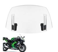 Extensión de parabrisas de motocicleta - deflector frontal ajustable, pantalla de modificación universal, visera HD | Diseño aerodinámico elevado para uso con scooters cruiser Adventu