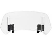 Extensión de Parabrisas de Motocicleta para Benelli TRK 800 2023, Clip Ajustable Moto Parabrisas Protección Accesorios,L-Transparent