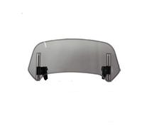 Extensión De Parabrisas Motocicleta Deflector Spoiler Ajustable Para Ninja 400 Z900 Z1000 ER6F KLR 650 Z800 Parabrisas Motocicleta(L Smo-ke A)