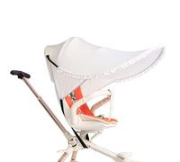 Extensión de parasol para cochecito, velo de bebé - Parasol UV ajustable y plegable para asiento de coche de bebé