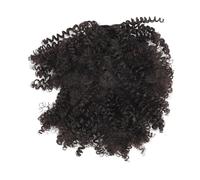 Extensión de pelo de cola de caballo corta, cómodos postizos ondulados ligeros para mujer para un ambiente de trabajo de aspecto moderno