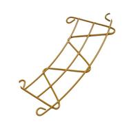 Extensión de perchas de metal para pájaros con tornillos para comederos, uso en interiores y exteriores, pieza simple para proveedores de pájaros
