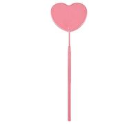 Extensión de pestañas de acero inoxidable desmontable en forma de corazón, suministros de extensión de pestañas de maquillaje portátil, pestañas de acero inoxidable desmontables