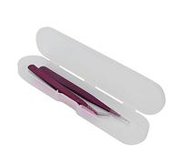 Extensión de pestañas de acero inoxidable kit de pinzas fáciles de faning para manicura bricolaje